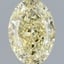 1.53 Ct. Fancy Yellow Oval Lab Grown Diamond