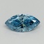 1.04 Ct. Fancy Vivid Blue Marquise Lab Grown Diamond