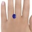 12.1x9.9mm Violet Oval Tanzanite, smalladditional view 1