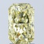 2.05 Ct. Fancy Vivid Yellow Radiant Lab Grown Diamond