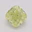1.00 Ct. Fancy Intense Yellow Cushion Diamond