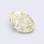 1.01 Ct. Light  Yellow Oval Lab Grown Diamond