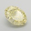 2.61 Ct. Fancy Intense Yellow Oval Lab Grown Diamond