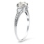 The Calyse Ring, smalltop view on a hand