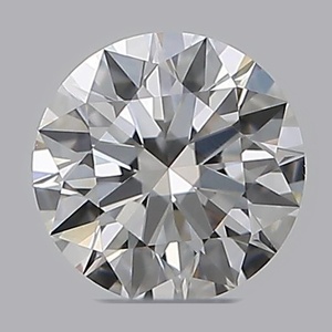 Round diamond — real photo