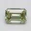 1.51 Ct. Fancy Intense Green Emerald Lab Grown Diamond