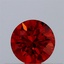 0.38 Ct. Fancy Vivid Orange Round Lab Grown Diamond