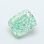 1.89 Ct. Fancy Intense  Green Cushion Lab Grown Diamond