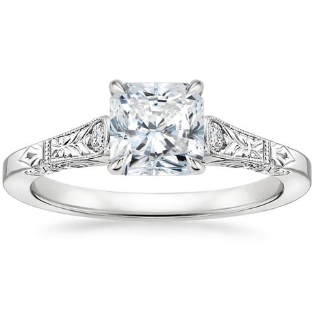 Hand Engraved Vintage Inspired Ring