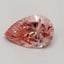 0.50 Ct. Fancy Vivid Pink Pear Lab Grown Diamond