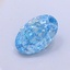 1.57 Ct. Fancy Vivid  Blue Oval Lab Grown Diamond