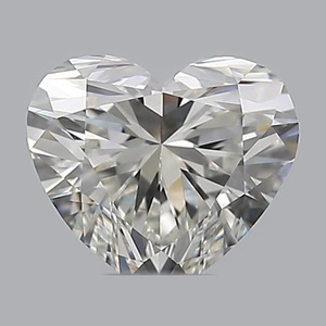 Heart diamond — real photo