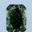 2.03 Ct. Fancy Vivid Green Radiant Lab Grown Diamond