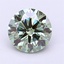 1.5 Ct. Fancy Intense Green Round Lab Grown Diamond