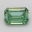5.02 Ct. Fancy Vivid Green Emerald Lab Grown Diamond