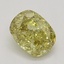 0.59 Ct. Fancy Deep Yellow Cushion Diamond