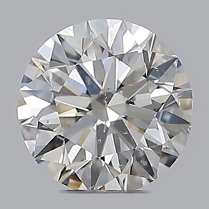 Round diamond — real photo