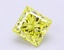1.02 Ct. Fancy Vivid  Yellow Princess Lab Grown Diamond