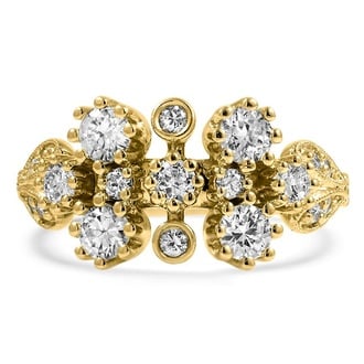 Custom Diamond Scatter Ring
