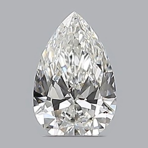 Pear diamond — real photo