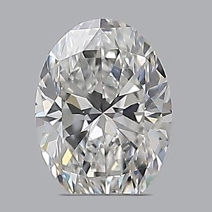 Oval diamond — real photo