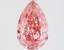 2.14 Ct. Fancy Vivid Pink Pear Lab Grown Diamond