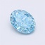 1.50 Ct. Fancy Vivid  Blue Oval Lab Grown Diamond
