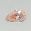 0.33 Ct. Fancy Vivid Pink Pear Lab Grown Diamond