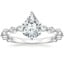 Platinum Versailles Three-Quarter Coverage Diamond Ring (1/2 ct. tw.), smalltop view