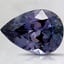 10x7.1mm Unheated Parti-Color Pear Tanzanite