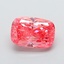 2.63 Ct. Fancy Vivid Pink Cushion Lab Grown Diamond