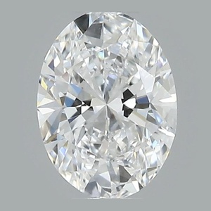 Oval diamond — real photo