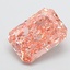 3.69 Ct. Fancy Intense  Pink Radiant Lab Grown Diamond