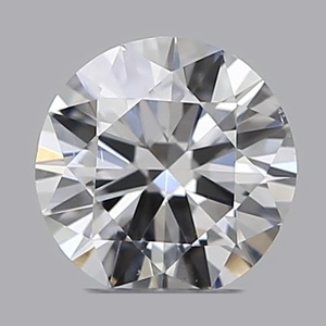 Round diamond — real photo