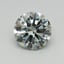 0.5 Ct. Fancy Intense Green Round Lab Grown Diamond