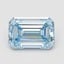 2.05 Ct. Fancy Vivid Blue Emerald Lab Grown Diamond