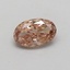 0.34 Ct. Fancy  Brown Oval Lab Grown Diamond