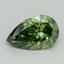 1.60 Ct. Fancy Vivid Green Pear Lab Grown Diamond