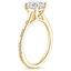 18K Yellow Gold Astra Diamond Ring, smallside view