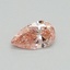 0.30 Ct. Fancy Vivid Pink Pear Lab Grown Diamond