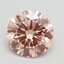 1.70 Ct. Fancy Intense Pink Round Lab Grown Diamond