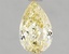 1.55 Ct. Fancy Intense Yellow Pear Lab Grown Diamond