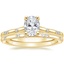 18K Yellow Gold Astra Diamond Ring with Astra Diamond Ring