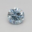 0.33 Ct. Fancy Intense Blue Round Lab Grown Diamond