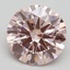 1.80 Ct. Fancy Light Pink Round Lab Grown Diamond