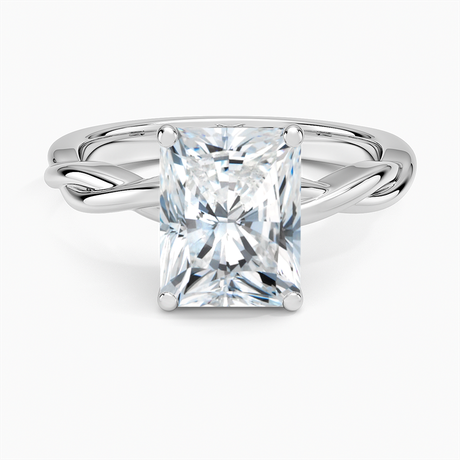Twisted Vine Engagement Ring - Solitaire