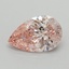 3.01 Ct. Fancy Intense Pink Pear Lab Grown Diamond