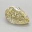 1.35 Ct. Fancy Intense Yellow Pear Lab Grown Diamond