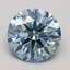 1.96 Ct. Fancy Blue Round Lab Grown Diamond