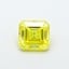 1.34 Ct. Fancy Vivid Yellow Asscher Lab Grown Diamond